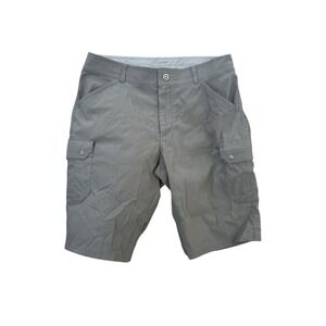 KUHL RENEGADE Shorts Khaki Quick Dry Outdoors Hiking Camping Cargo, Size 36